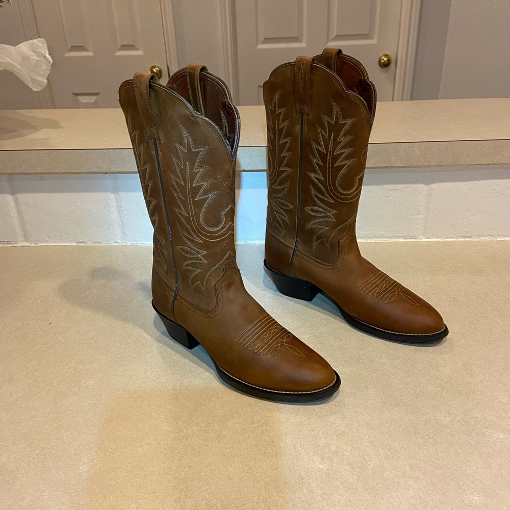 Ariat Brown Heeled Boots